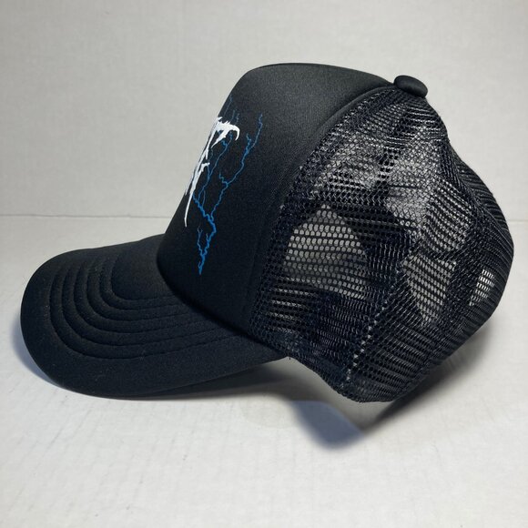 J Balvin Jose Tour Trucker Hat NWOT Snapback Mens Baseball Cap Black Reggaeton - Picture 5 of 12